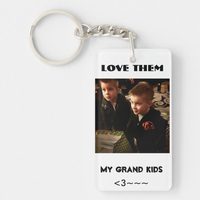 meine Grandkids Schlüsselanhänger (Vorderseite)