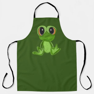 Meine Green Frog Friend Schürze
