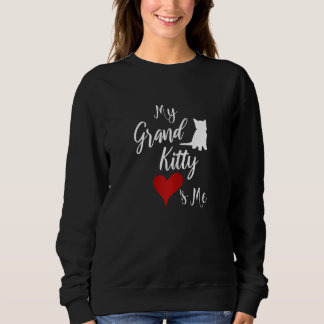Meine großartigen Lieben ich Oma von Katzen oder K Sweatshirt