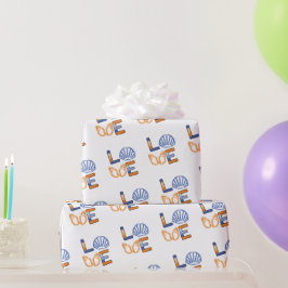 Meine große Liebe: das Meer Geschenkpapier