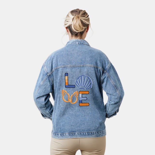 Meine große Liebe: das Meer Jeansjacke (Modell)