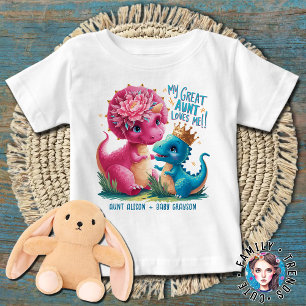 Meine große Tante-Liebe Baby T-shirt