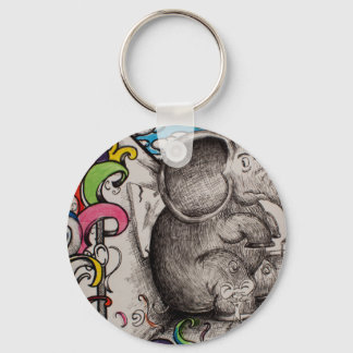 meine große Überraschung Keychian Schlüsselanhänger