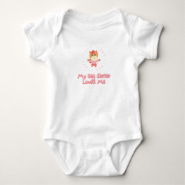 Meine großen Schwestern Liebe Me Baby Bodysuit Strampler