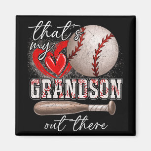 Meine Großmutter da draußen gibt Frauen Baseball-O Magnet