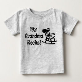 Meine Großmutter-Felsen Baby T-shirt