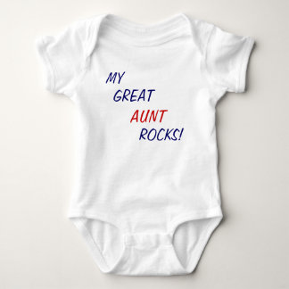 Meine Großtante-Felsen! Babyeinteiler Baby Strampler
