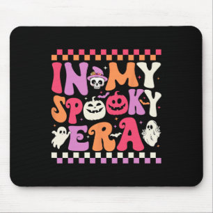 Meine Gruselige Ära Halloween Geist Groovy Hippie Mousepad