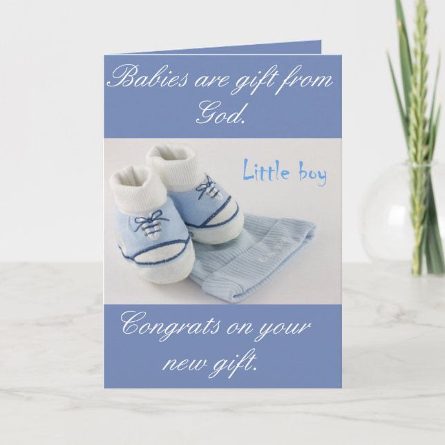 Meine Grußkarte Collection Baby Dusche Karte (Vorderseite)