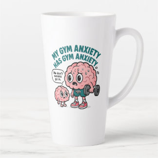 Meine Gym-Angst hat Gym-Angst Milchtasse