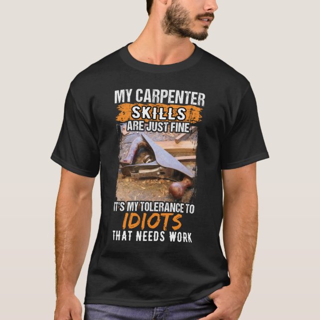 Meine Handwerkskompetenz ist einfach eine schöne H T-Shirt (Vorderseite)