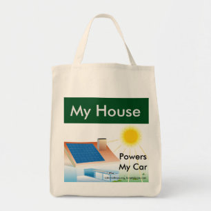 Meine Haus-Power mein Auto - Tragetasche
