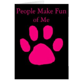 Meine Haustier-Spaßkarte