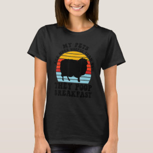Meine Haustiere sind nützlicher als Gekackt Zuchtt T-Shirt