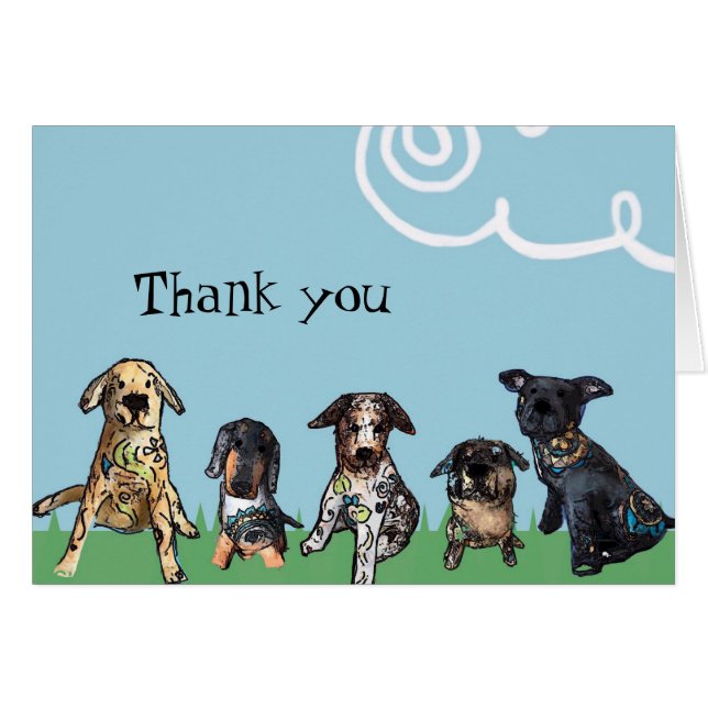 Meine Haustiere Vielen Dank (Vorderseite (Horizontal))