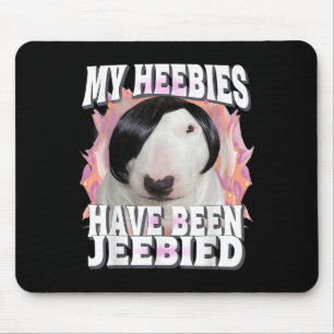 Meine Heebies wurden begraben Gen Z Funny Meme Wei Mousepad