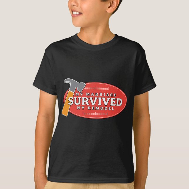 Meine Heirat überlebte mein umgestalten T - Shirt (Vorderseite)