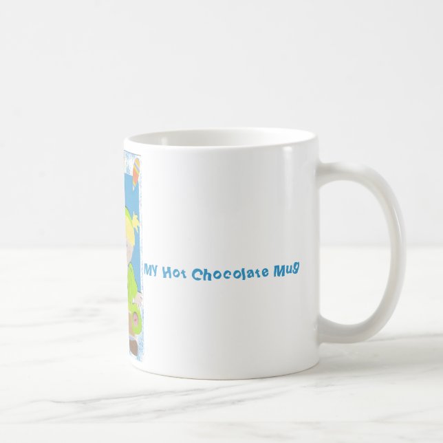 Meine heiße Schokoladen-Tasse Kaffeetasse (Rechts)