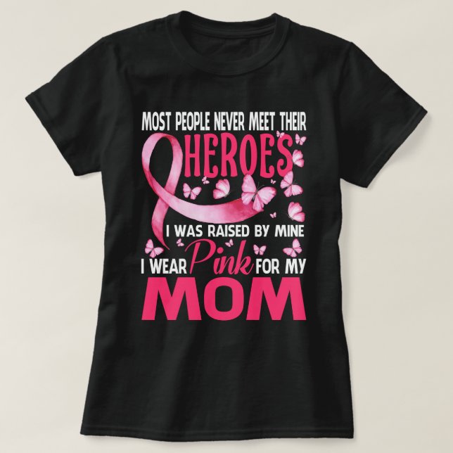 Meine Helden, die ich für meine Mama trage, T-Shirt (Design vorne)