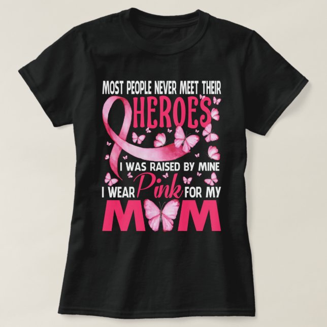 Meine Helden, die ich für meine Mama trage, T-Shirt (Design vorne)