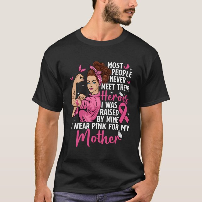 Meine Helden, die ich trage K für meine Mutter Bru T-Shirt (Vorderseite)