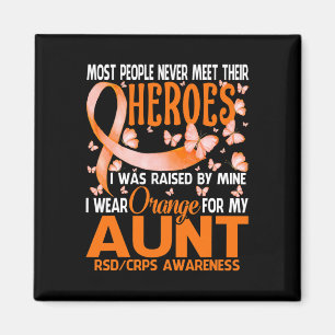 Meine Helden ich Orange für meine Tante Rsd Crps A Magnet