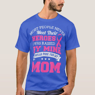 Meine Helden tragen Rosa für meine Mama Brustkrebs T-Shirt
