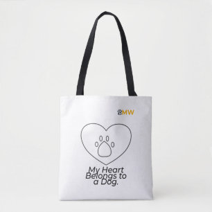 Meine Herz gehört einem Hund-Tragetasche – Süße Hu Tasche