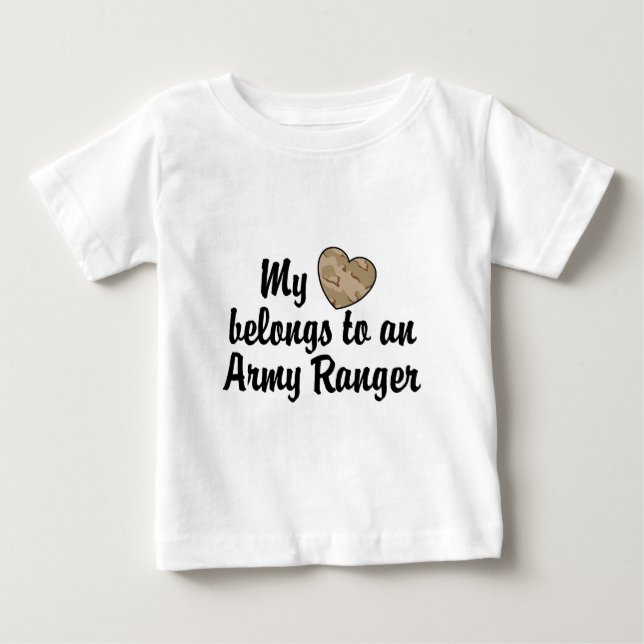 Meine Herzarmee Ranger Baby T-shirt (Vorderseite)