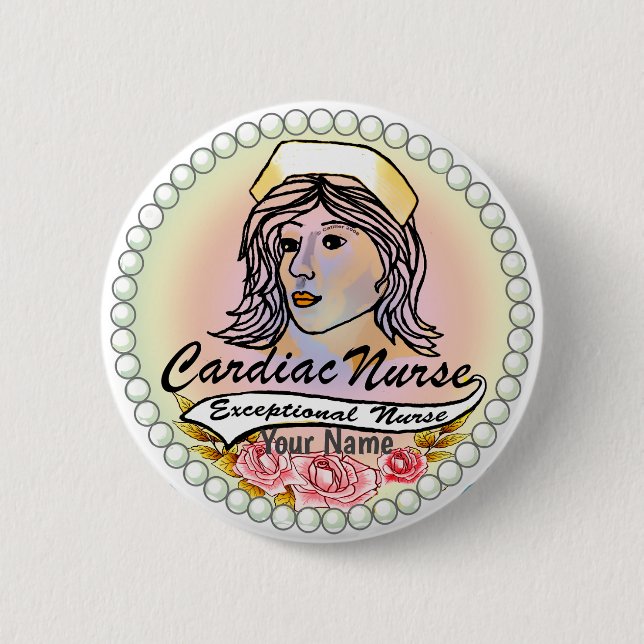 Meine Herzkrankheit Button (Vorderseite)