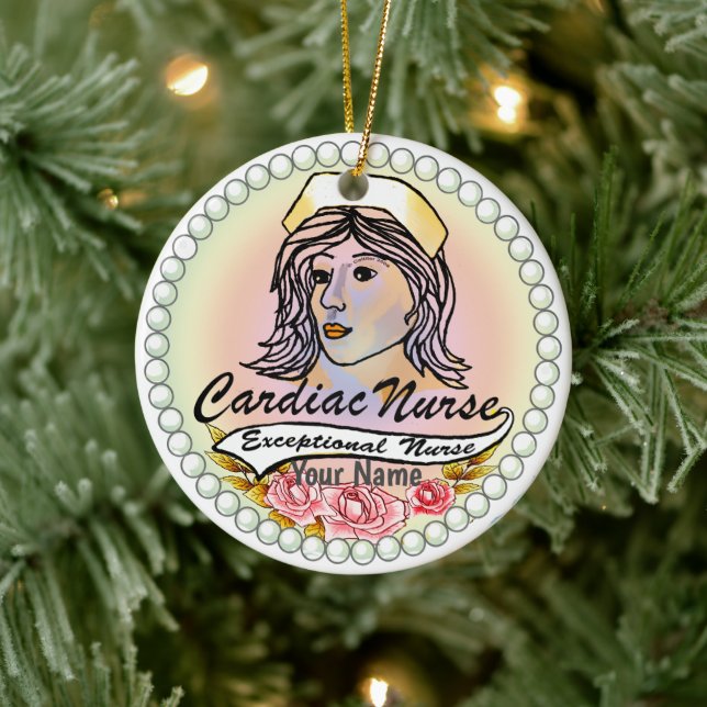 Meine Herzkrankheit Keramik Ornament (Baum)