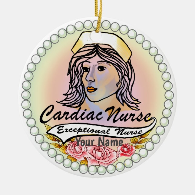 Meine Herzkrankheit Keramik Ornament (Vorne)
