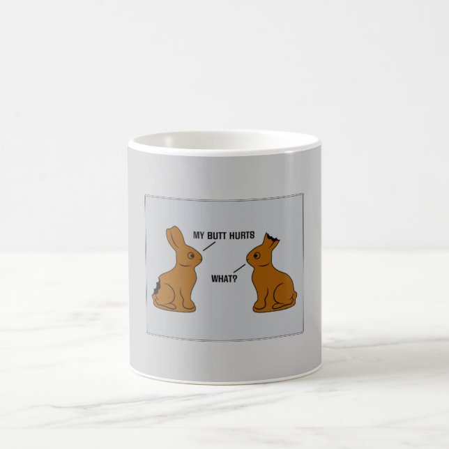 Meine HinternHurts. Was? Kaffeetasse (Mittel)
