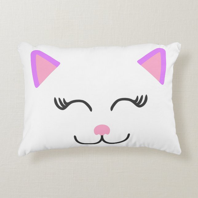Meine Hübsche Katze Dekokissen (Vorderseite)