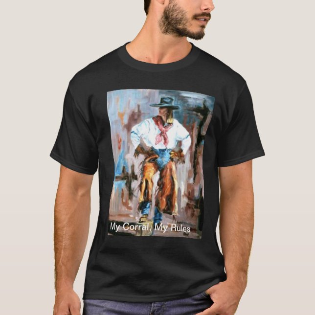 Meine Hürde, die Art meiner Männer der Regel-No.3 T-Shirt (Vorderseite)