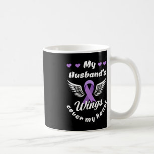 Meine Husband-Flügel decken meine Herz-Überdosis-A Kaffeetasse