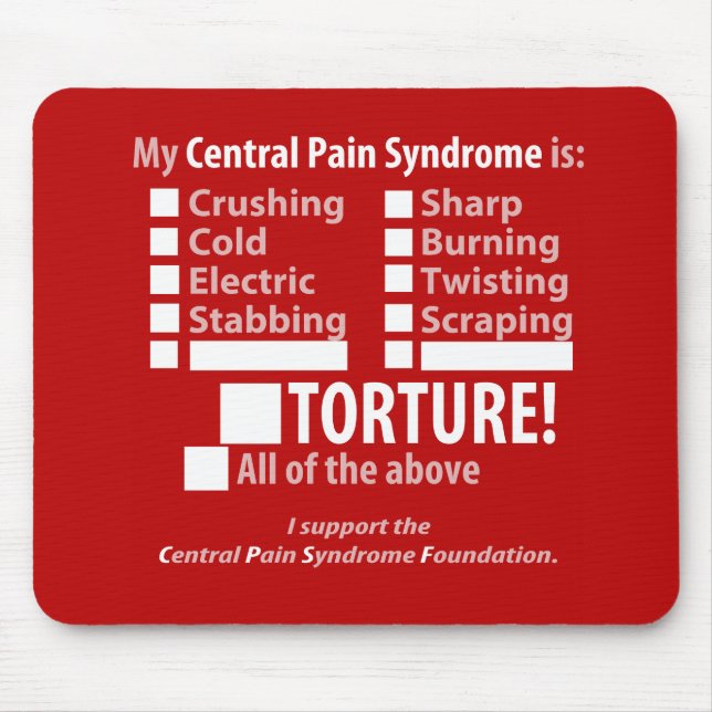 Meine Hz-Symptom-Checkliste Mousepad (Vorne)