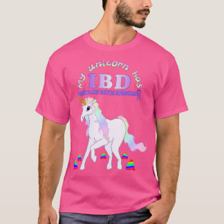 Meine IBD Unicorn Crohns und Colitis Bewusstsein T-Shirt