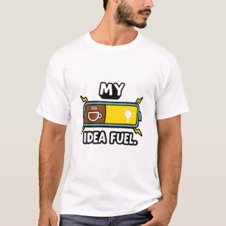 Meine Ideen-Kraftstoff – Kaffeebetriebener Elektro T-Shirt