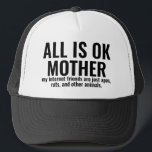 Meine Internet-Freunde Funny PFP Profil Pic NFT Truckerkappe<br><div class="desc">Mama,  mach dir keine Sorgen. Meine Internetfreunde sind einfach Affen,  Ratten und andere Tiere. Dieser lustige PFP (Profilbild) NFT,  der Ihre Mutter zum Lachen bringt und wahrscheinlich einige Fragen frage!</div>