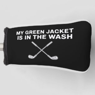 Meine Jacke ist in der Wäsche Golf Liebhaber Maste Headcover
