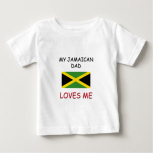 Meine JAMAIKANISCHEN VATER Lieben ich Baby T-shirt