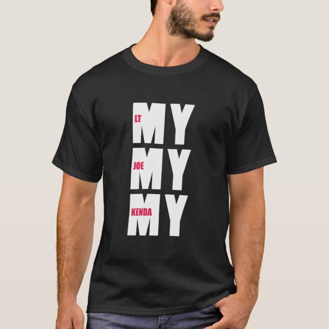meine Joe Kenda T-Shirt (Vorderseite)