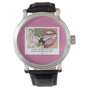 Meine jüdische Zahnarzt Lustige Unisex Uhr