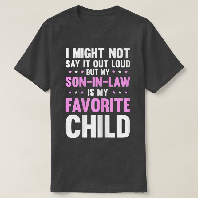 Meine Jüngerin ist meine Lieblingsmutter  T-Shirt (Design vorne)