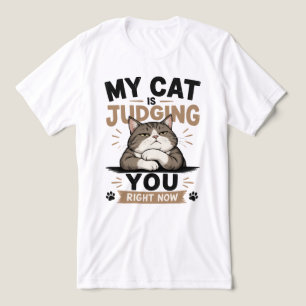 Meine Katze beurteilt dich Tri-Blend Shirt