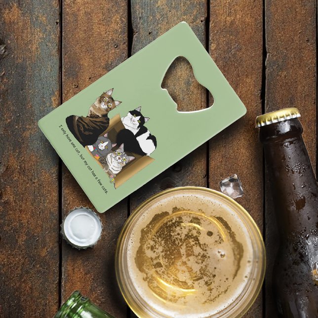 Meine Katze hat Katzen Geldbeutel Flaschenöffner (Von Creator hochgeladen)