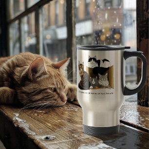 Meine Katze hat Katzen Reisebecher