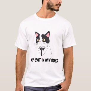 Meine Katze ist mein Boss T-Shirt