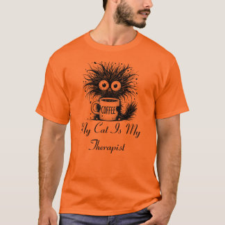 Meine Katze ist mein Therapeut. T-Shirt